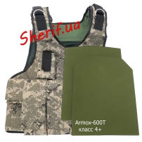 Бронежилет Воїн-IV, 4+клас (Armox-600T MAX)
