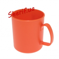 Чашка пластик червона