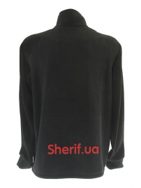 Кофта-реглан флисовая Black-3