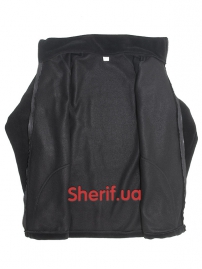 Кофта-реглан флисовая Black-4