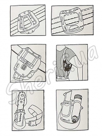 Кобура Fobus Makarov Paddle Holster (для ПМ) MAK-1-8