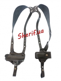 Кобура оперативная универсальная ПМ + чехол под магазин