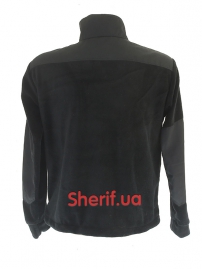 Кофта флисовая с вставками Black-3