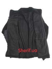 Кофта флисовая с вставками Black-5