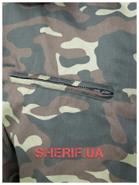 Куртка зимняя камуфляж (искусст. белый мех)-6