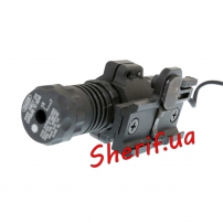 Лазерный целеуказатель для планки Пикатинни Black-4