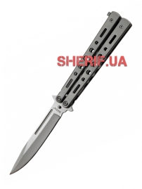 Knife Grand Way balisong-butterfly 15084 R (silver)