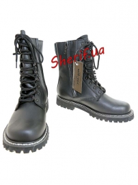 Тактичні черевики MIL-TEC Pilotenstiefel M.plüschfutter U.RV Black