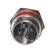 Роз'єм MIC 334 M кріплення на корпус, 4 контакти