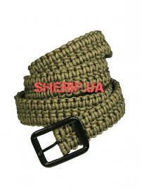 Ремень MIL-TEC паракордовый Olive, 4см