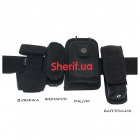 Ремень с подсумками Полиция №2 (нейлон)-2
