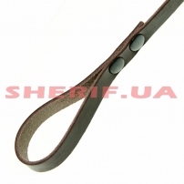 Ремешок страховочный пистолетный (кожа, коричн.)-3