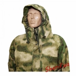 Куртка MIL-TEC ветро-влагозащитная с флисовой подстежкой AT FG7