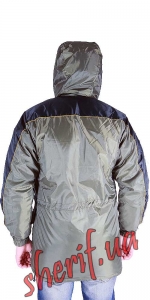 Куртка зимняя Bester Зенит-С хаки+черная отделка