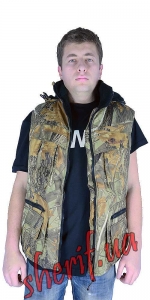 Жилет Bester утепл. Десна рис.Осень тк.Саржа