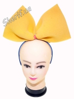 Headband with antennas Big bow, foam rubber