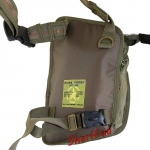 Сумка через плечо Max Fuchs PT Olive (вид сзади)