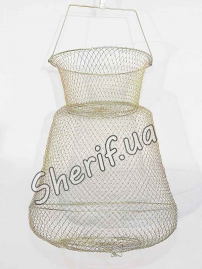 Садок Golden catch металевий круглий 33 см