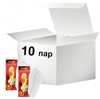 Набор 10 пар грелок-стелек Thermopad Foot Warmer, XL 42-43