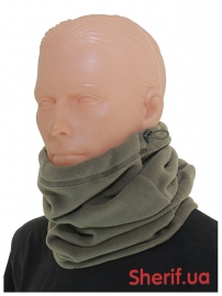 Шарф-труба флісова Buff (бафф) подовж. Хакі