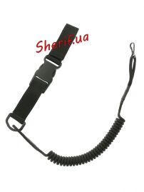 Pistol safety cord Black