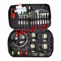 Сумка Пикник (набор посуды на 4 персоны) нержавейка