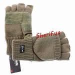 Knitted gloves-mittens MIL-TEC Thinsulate Olive