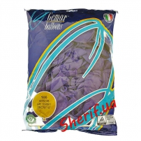 Воздушный шарик 10"(26см) фиолетовый 100шт