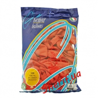 Воздушный шарик 10"(26см) красный 100шт
