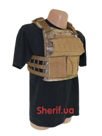 Жилет Plate Carrier под бронепластины Multicam (мод.2)-3