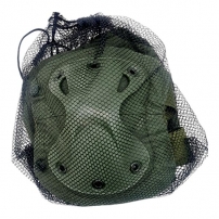 Наколенники Х-форма, Олива, чехол-сетка