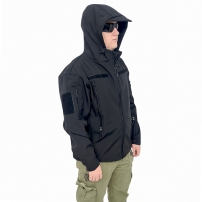 Куртка-ветровка Soft Shell, черная (М-ТМ)