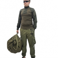 Вещевой мешок MFH с плечевым креплением тёмно-зелёный