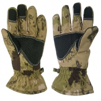 Перчатки Softshell турецкий Milticam подкладка флис, сенсорные, размер М