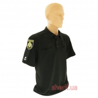 Polo shirt "Police" CoolPass Black