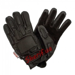 Gloves with damper pad BLACK