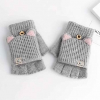 Жіночі Перчатки з пальцями, що відкидаються.