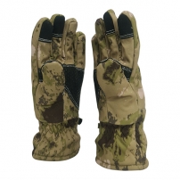 Перчатки Softshell турецкий Milticam подкладка флис, сенсорные, размер М