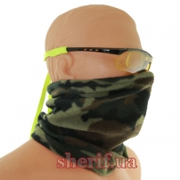 Buff Camo №1 (fleece) with drawstring