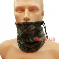 Buff Hunter camouflage. (fleece) with drawstring