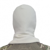 Балаклава плотный флис Белая (Зима)