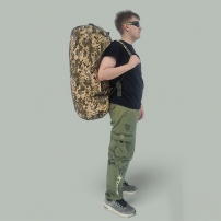 Баул пиксель 65л