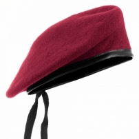 Берет Bordeaux (бордовий) безшовний