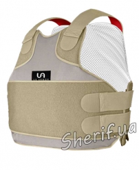 Bulletproof vest against firearms and knife U.S.ARMOR BSII+2 Medium Tan F-500415BST