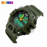 Часы SKMEI 1029 Olive Military(5bar)