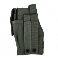 Кобура під пістолет KOMBAT UK Molle Gun Holster with Mag Pouch оливковий
