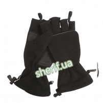 Fleece Mittens (Black)