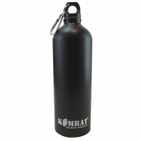Фляга KOMBAT UK Aluminium Water Bottle чорний 1000ml, kb-awb1000-blk