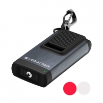 Ліхтар-брелок Led Lenser K6R Gray з режимом червоного світла, 400/200/20