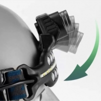 Ліхтар налобний з датчиком руху та червоним світлом